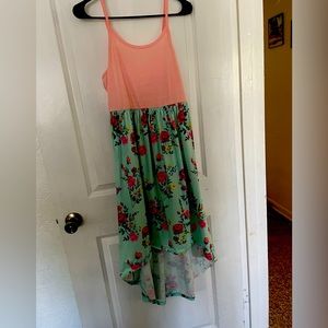 Floral print dress
